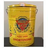 Segnerï¿½s Pure Lard 45 Pound Tin Dented