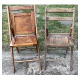 Antique Folding Chairs Lindbergh