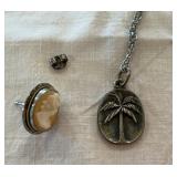 925 Pendant and Cameo
