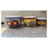 Lillian Vernon Nesting Bowl Lot