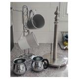 Sunbeam Creamer Sugar Paper Towel Holder For
