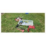 Bottles Lot Flashlights Windshield Items Garrity