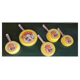 1980s Hallmark Rainbow Brite Toy Pans