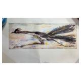Roadrunner Ted DeGrazia 1/1 1977 Signed