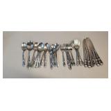 Oneida Stainless Silverware Lot