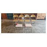 Vintage Metal Folding Chairs