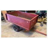 Steel Yard / Dump Cart W36 H34 Total Length 86