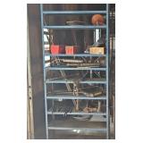 Sturdy Steel Shelving Unit W36 H85 D12