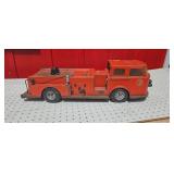 Buddy L Pressed Steel Texaco Fire Chief Truck