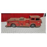 Buddy L Pressed Steel Texaco Fire Chief Truck