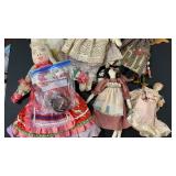 Russian Doll Cloth Doll Lot
