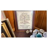 Cross Stitch Framed Lot
