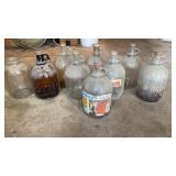 Glass Gallon Jug/Jar Lot (9pcs)