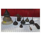Oil Can/Funnel Lot