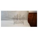 MCM Metal Magazine Rack 15 x 9 x 14h