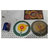 Metal Whirly-Bird Game Flintstone