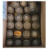 Hemingray Small Clear Insulator Lot Some Chips