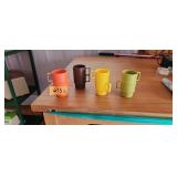 Vintage 1970s 8 Tupperware Toy Miniature Coffee