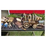 Bonanza Horses Little Joe Ben Hoss Wagon American