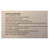 Terms & Conditions-Home & Contents Sold "As-Is"
