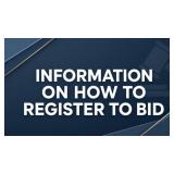 INFORMATION ON HOW TO REGISTER TO BID