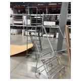 Metal stairs