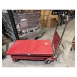 Uline H-1784 Double Scissor Lift Table