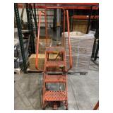 Rolling Warehouse Ladder