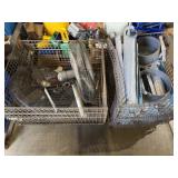 Assorted Fans, Sheet Metal & Scrap