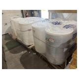 Uline 55-Gal Closed Top Plastic Drums (Qty 10)