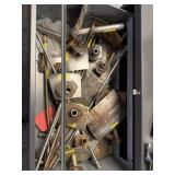 Bin of metals
