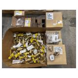Pallet of Brass Valves & Pipe Fittings