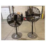 Industrial Pedestal Fan (Qty 2)