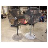 Industrial Pedestal Fan (Qty 2)