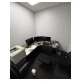 Office with equipment