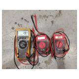 Fluke 179 w/ Cen-Tech Multimeters