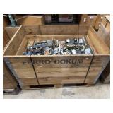 Crate of Honeywell Boiler Control Assemblies