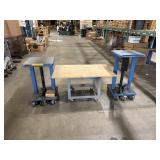 Wesco Lift Carts & Mobile Work Table