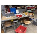 Parts Workstations w/ Bin Storage & Contents