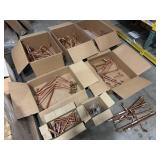 Assorted Copper Boiler Tubing Assemblies