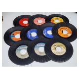 Vintage 45 RPM Records - Chuck Berry, Buddy Holly,