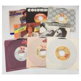 Vintage 70s Vinyl 45 RPM Records - Andy Gibb, Bee