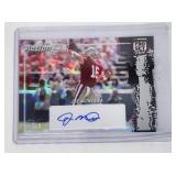 Joe Montana Signed Pro Set Action Ink Card - Numbe