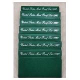 1997 United States Mint Proof Set - (7 Sets) Origi
