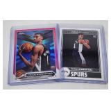 Victor Wembanyama Topps Chrome & NBA Hoops Rookie
