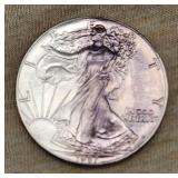 1987 Walking Liberty 1 oz Fine Silver Dollar