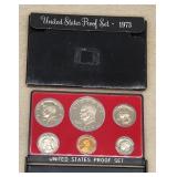 1973 United States Proof Set - Kennedy Half Dollar