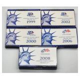 US Mint State Quarters Proof Set Collection - 1999