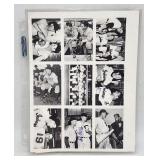 Bob Feller Autographed Baseball Photo Collage - Wi
