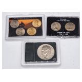 3 Coin Sets: Westward Nickels, Minnesota Quarter,